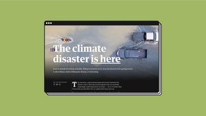 Climat et journalisme : Faire comprendre l'ampleur du changement climatique au niveau mondial